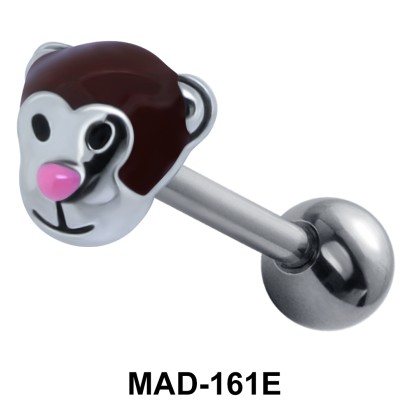 Monkey S316L Tongue Piercing MAD-161E